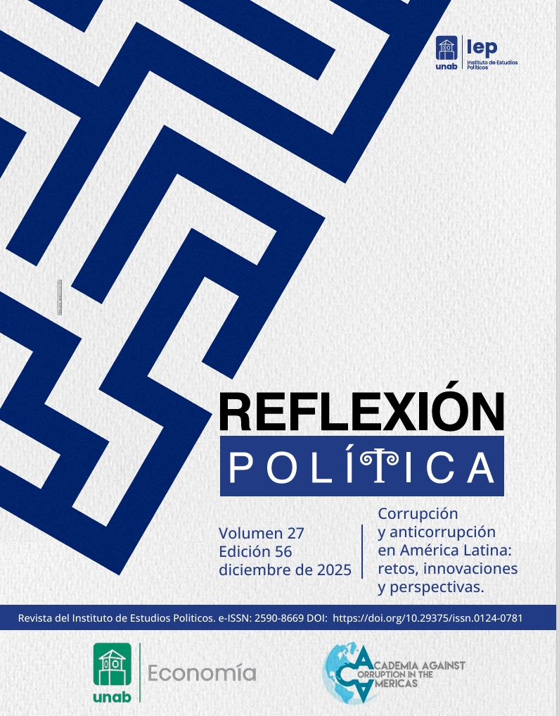 					Ver Vol. 27 Núm. 56 (2025): Corrupción y anticorrupción en América Latina: retos, innovaciones y perspectivas
				